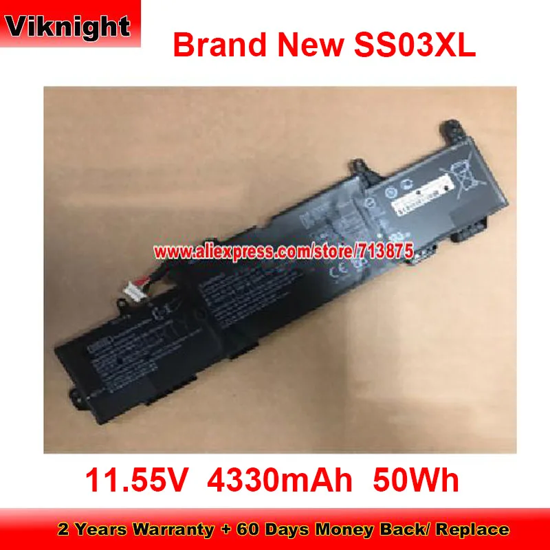Совершенно новый аккумулятор SS03XL HSTNN-DB8J для HP Elitebook 735 G5 745 G5 755 G5 830 G5 840 G5 14u G5 933321-855 11,55 В 4330 мАч 50 Втч