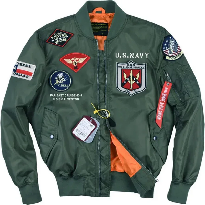 Костюмы для косплея TOP GUN Maverick, мужская куртка пилота ВВС для взрослых, унисекс, крутое верхнее пальто MN7