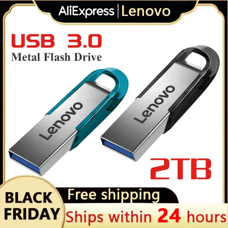 Новый флеш-накопитель Lenovo USB 3.0, флешка USB 128 ГБ 1 ТБ, высокоскоростная Флешка Usb для компьютера/камеры, Прямая поставка