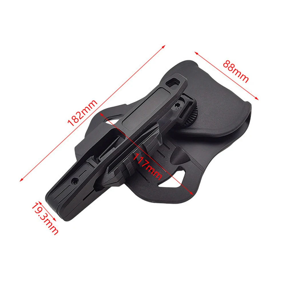 # Кобура для пистолета Glock 9 мм/SW40/357, которую есть кобура для пистолета на рейке для всех двойных стеков