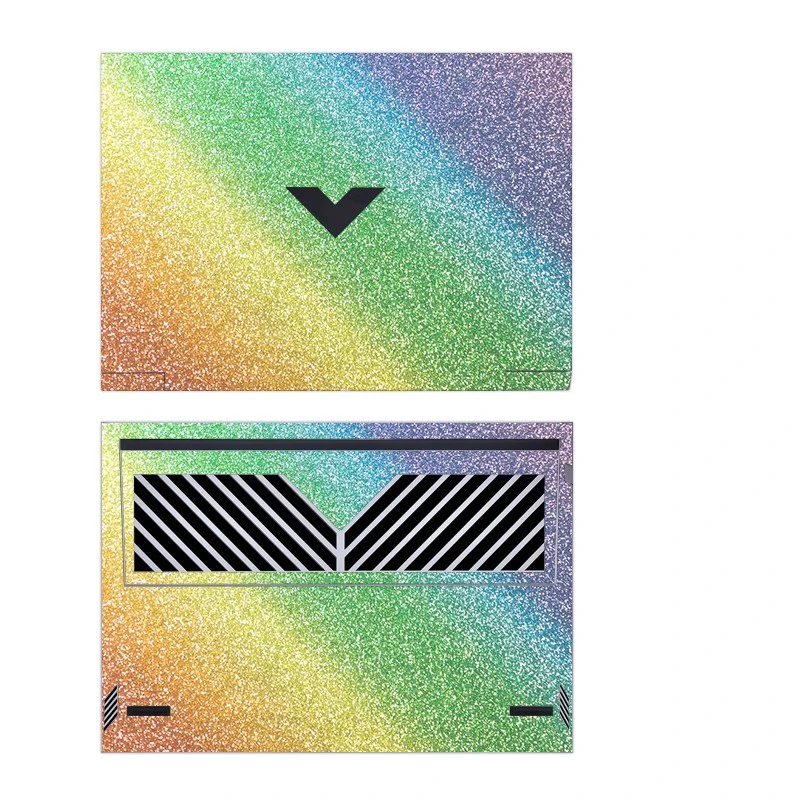 Фото Пленка Crystal Skin Cover для игрового ноутбука Victus 15 16 2024, 2025 л.с., 15-fa, 15-fb, 16-s, 16-r Series, Bling Bling, кожа для ноутбука №5