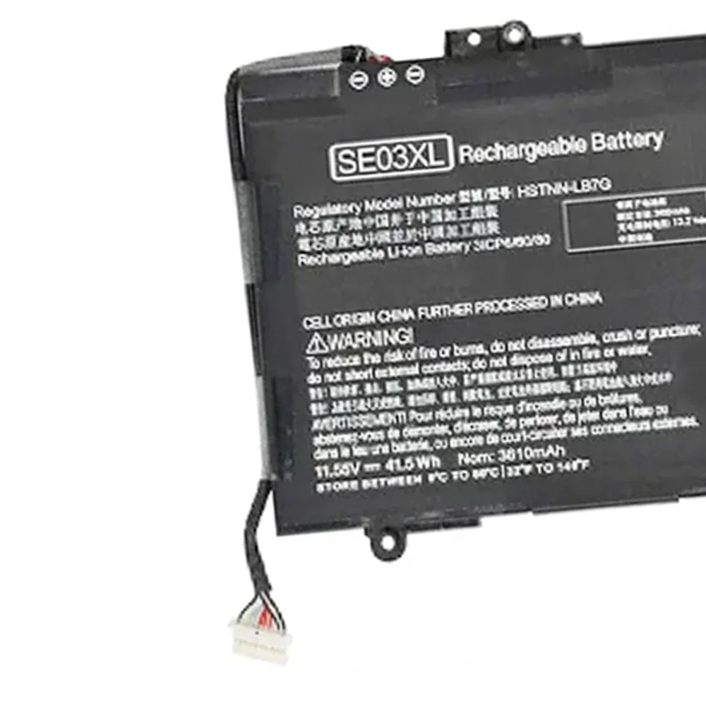 Фото SE03XL 11,55 В 41,5 Втч аккумулятор для ноутбука HP Pavilion 14-AL001NX AL003NM AL007NG AL010TX AL019NA AL025TX AL033TX AL085T TPN-Q171 №4