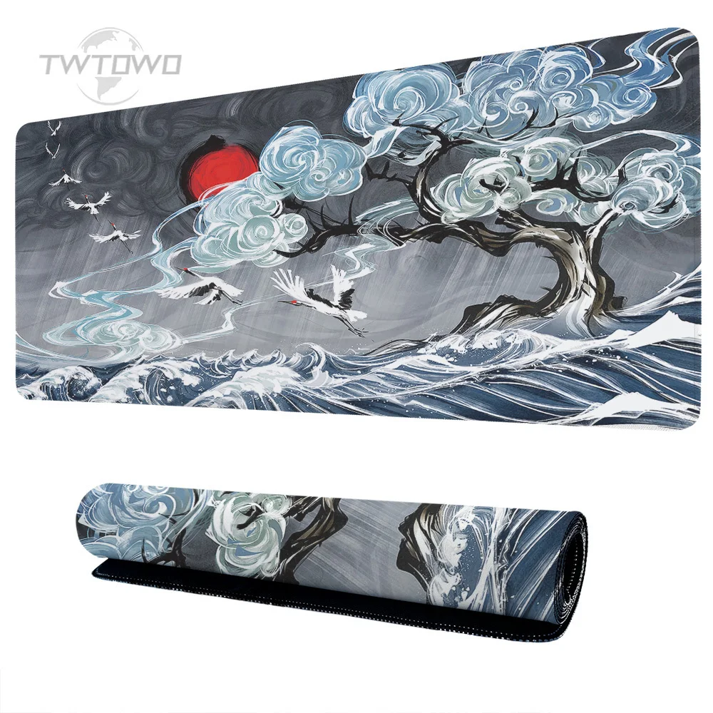 Большой игровой коврик для мыши Great Wave XL, большой новый домашний коврик для мыши XXL, коврик для клавиатуры, офисный мягкий ковер, игровой коврик для ноутбука, Настольный коврик для мыши