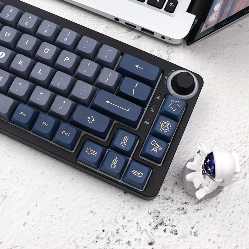 Колпачки для клавиш Stargaze Dye Sub PBT XDA, колпачки для клавиш GK61/64/68/75/84/87/96/980/104/108 MX механическая 133