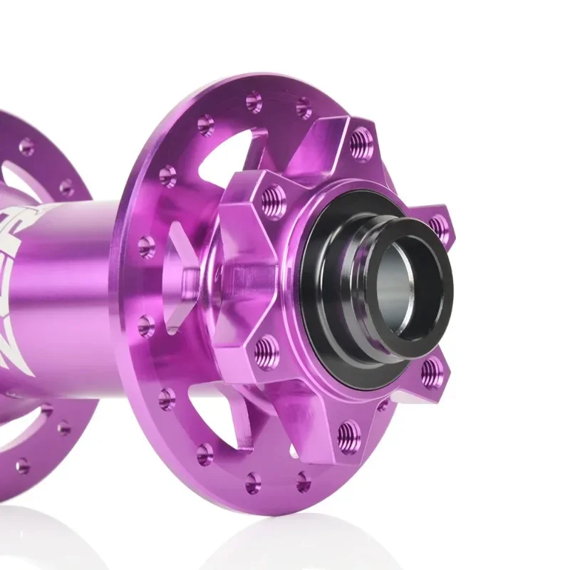 Фото Передняя ступица Koozer 450 Boost TA 15x110, сквозная ось, 28 часов, 32 отверстия, 6 болтов, диск, 2 герметичных подшипника, легкие детали велосипеда, велосипедные ступицы №5