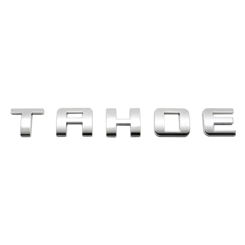 Новые автозапчасти для Chevrolet TAHOE, модифицированный логотип автомобиля, наклейка на задний багажник из АБС-пластика, значок для Двери пикапа, наклейка (art.: 3920c750c1e9a) - 3920c750c1e9a