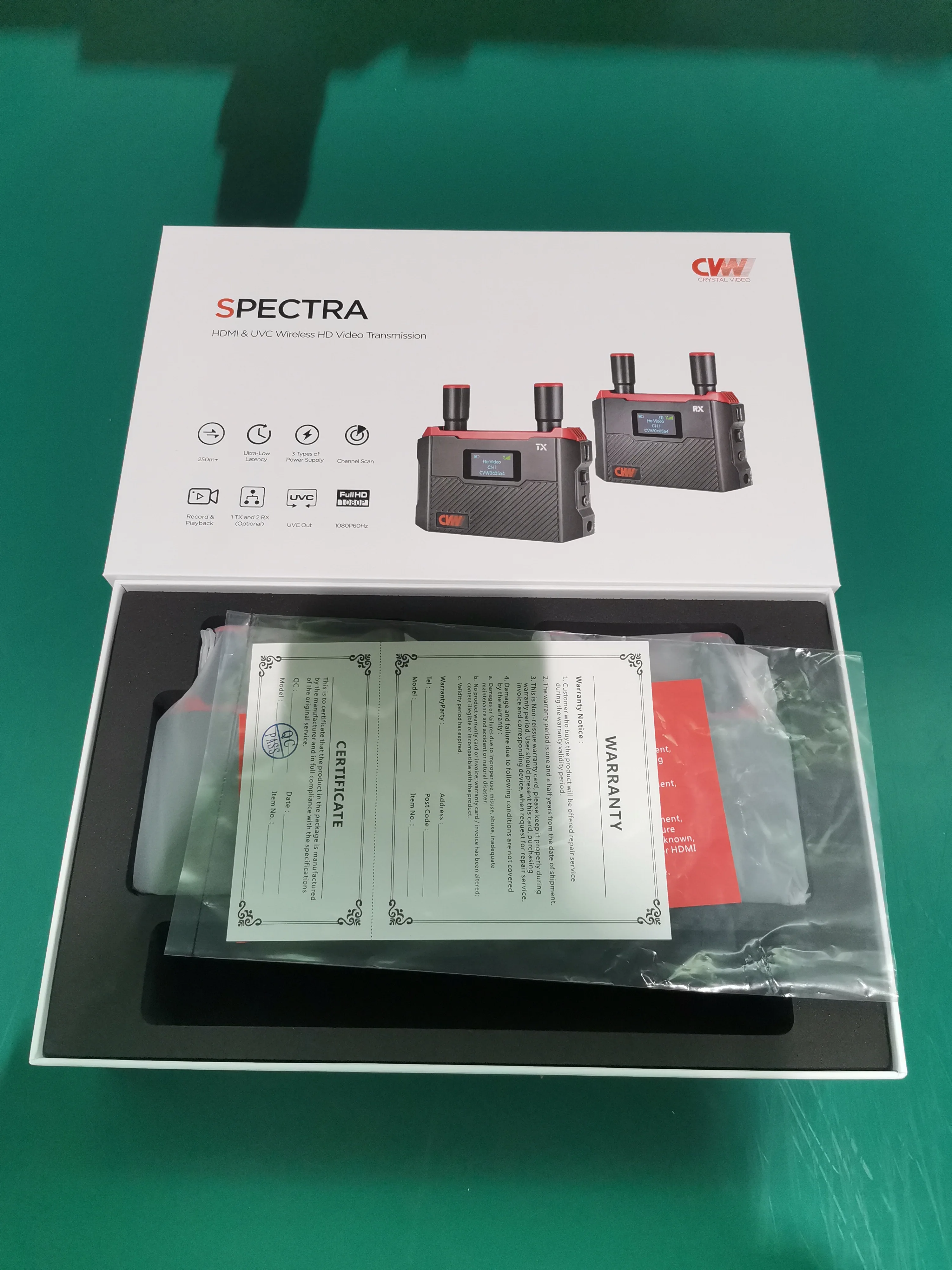 Фото Беспроводная система передачи спектра HDMI и UVC выход прямой трансляции короткая видеосъемка рекламные аксессуары для камеры №4