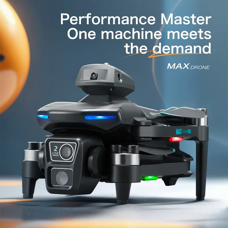 Новинка, Дрон XT-606 Max 4k/6k HD 2,4G с двойным сервоприводом, оптический поток, бесщеточная Складная Двойная камера, Wi-Fi, профессиональная игрушка для воздушной камеры