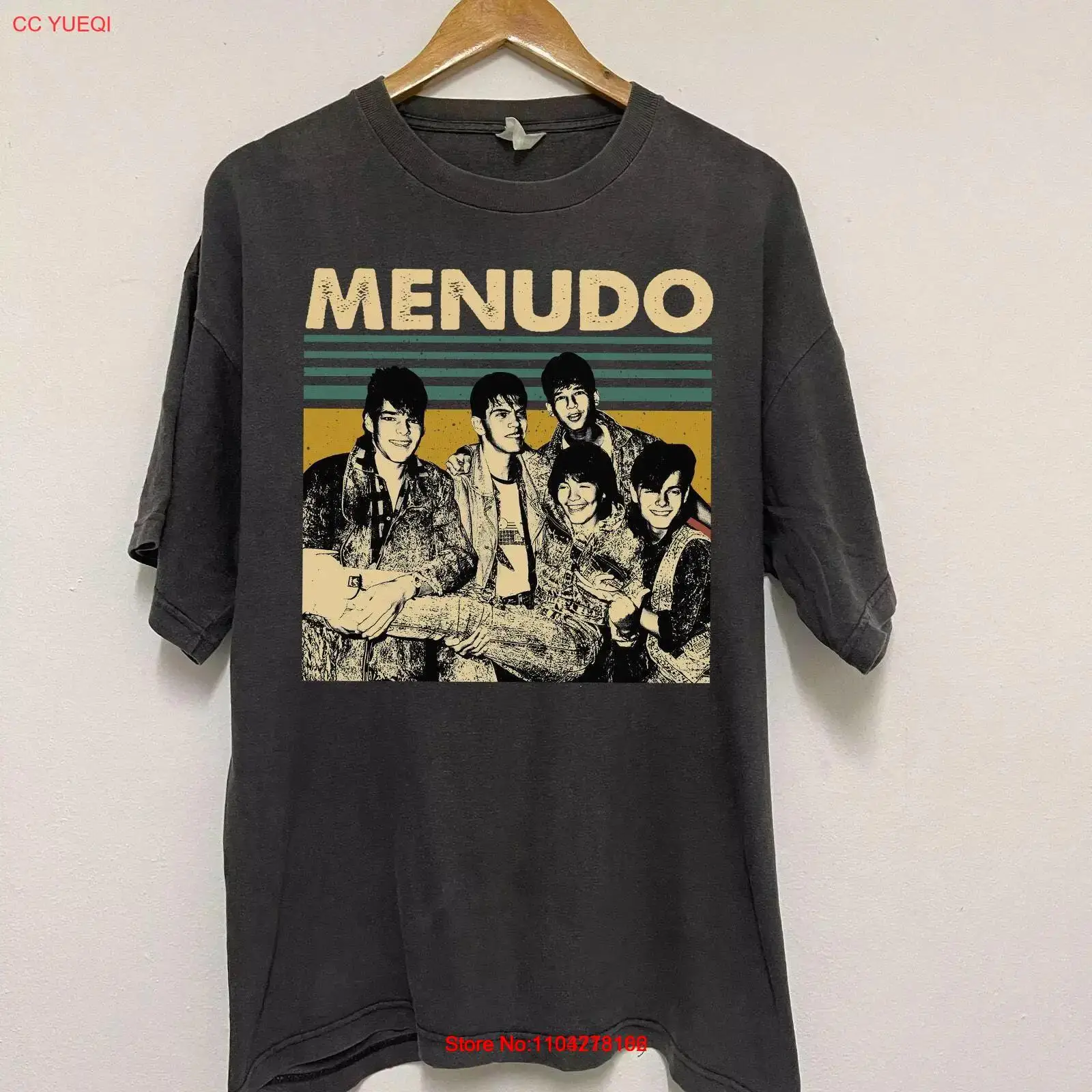 Винтажная футболка Menudo Band Music Retro для мужчин и женщин с длинными или короткими рукавами