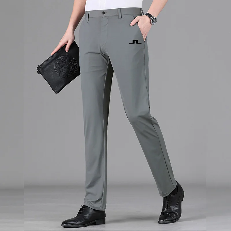 Фото Celana Golf Pria Musim Semi 2023 Celana seica prisual Fashion Elastis Kualitas Tinggi Celana 70 LAN Golf Pria №5