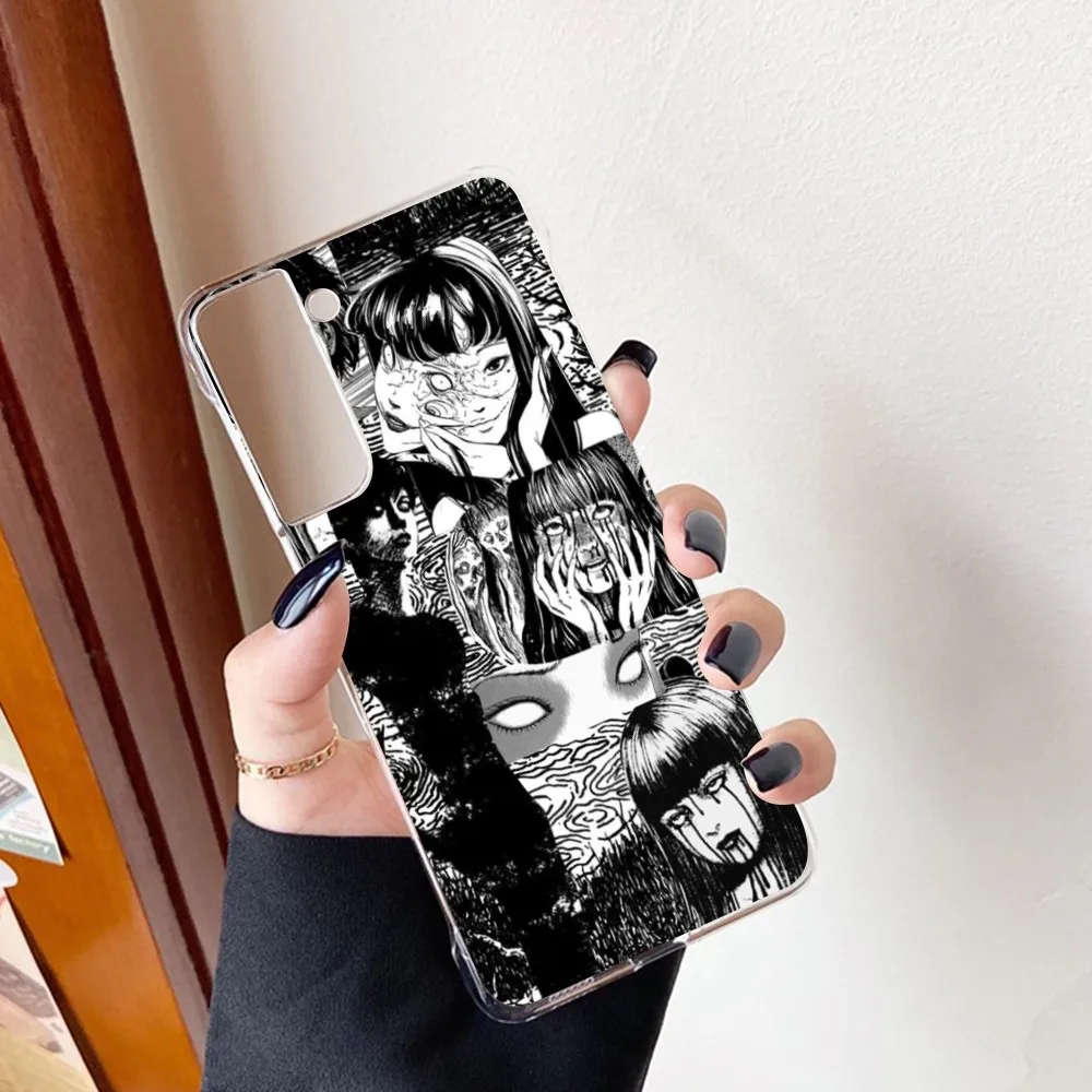 Фото Чехол для телефона Junji Ito для Samsung S21 A10 для Redmi Note 7 9 для Huawei P30Pro Honor 8X 10i, чехол №5