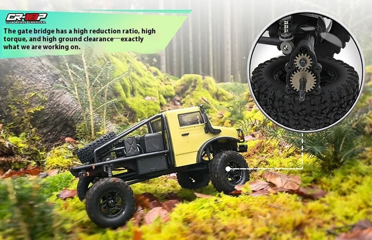 Hobby Plus 1/18 Cr18p Trailhunter Hunter электрический пульт дистанционного управления полугрузовик внедорожный альпинистский автомобиль радиоуправляемая игрушка с дистанционным управлением