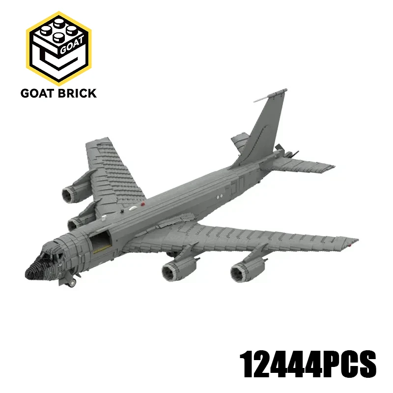 Moc Building Bricks Военная модель истребителя WW2 KC-135R Технология самолета Модульные блоки Подарочные рождественские игрушки Наборы для самостоятельной сборки