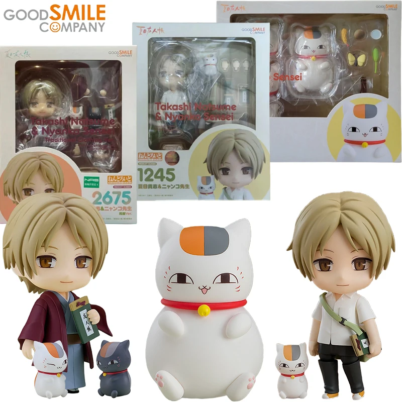 Good Smile, натуральная книга друзей Nendoroid Natsume, аниме-фигурка Natsume Takashi, экшн-игрушки для детей, подарок, Коллекционная модель