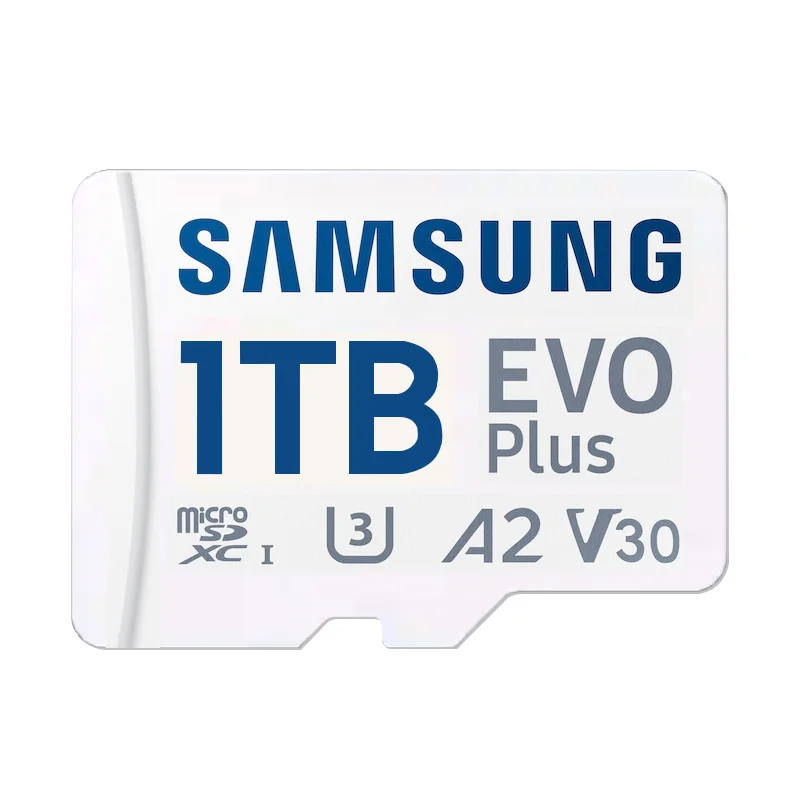Карта памяти Samsung 1 ТБ 512 ГБ 256 ГБ 128 ГБ A2 V30 U3 EVO Plus Карта Micro SD 64 ГБ A1 V10 U1 Скорость чтения 160 МБ/с Class10 TF-карта
