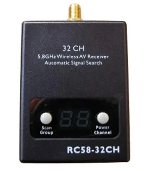 Boscam 2w 5,8G 2000mw FPV 32CH 5,8 GHz беспроводной AV ресивер RC58-32CH (только RX) для FOXEER Rush tank iflight VTX FPV (art.: 3920c5a1c5d0c) - 3920c5a1c5d0c