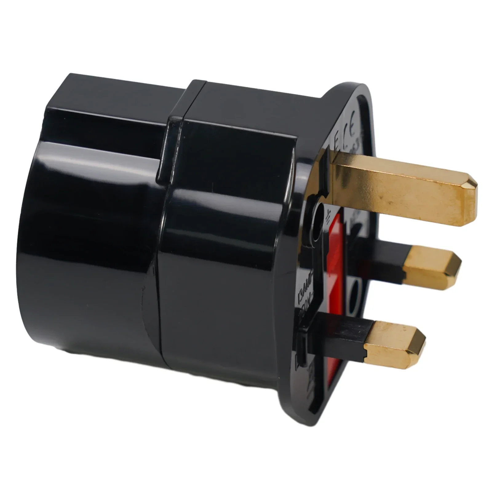 Фото EU 2 Pin To UK 3 Pin Plug адаптер переменного тока дорожный преобразователь Европейский 13A 250V электрические продукты адаптер Европейского в британский №2