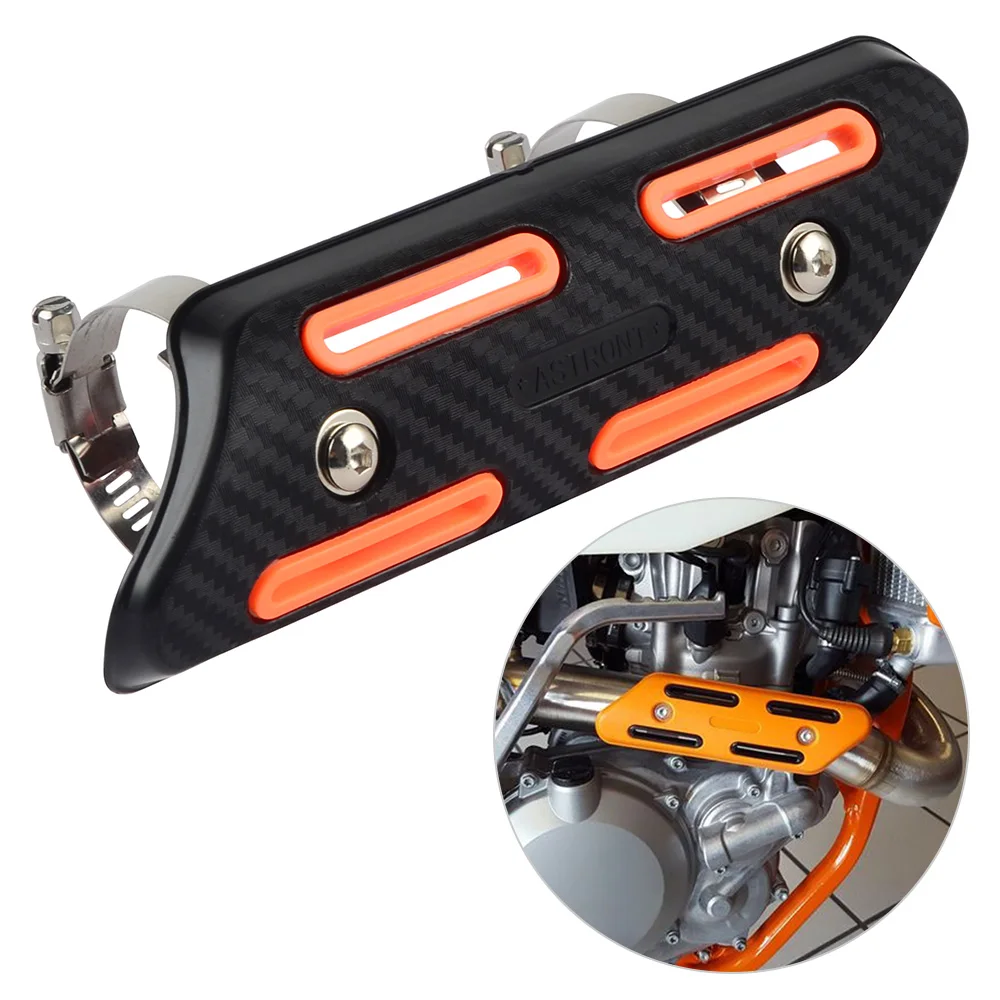 Теплозащитный экран выхлопных газов, защита от ожогов для KTM EXC SXF EXCF SMR SX XC XCF EXCW XCFW 250 125 300 350 400 450 525 530