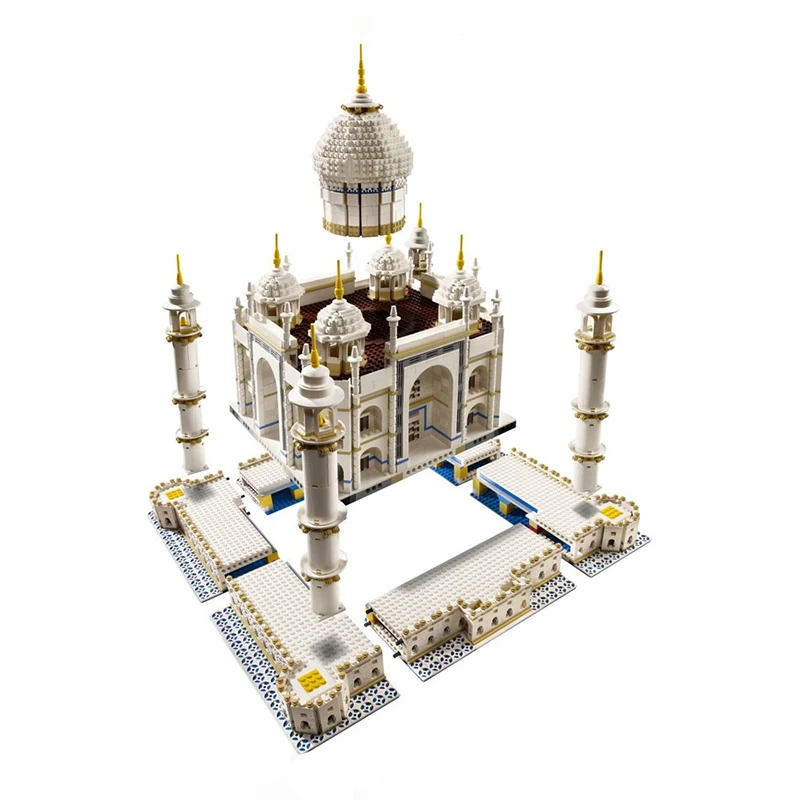 Фото Строительный набор «сделай сам» Taj Mahal MOC, 5923 шт., модель мирового наследия ЮНЕСКО, коллекционный подарок для любителей архитектуры №2