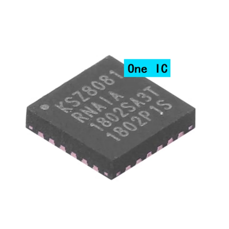 5 шт., 100% оригинальные фонарики KSZ8081 KSZ8081RNAIA KSZ8081RNA1A QFN24, новая оригинальная интегральная схема