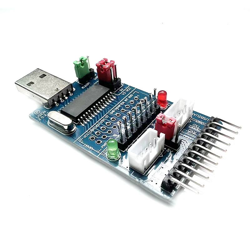 Адаптер CH341A с USB на I2C/IIC/SPI/UART/TTL/ISP, параллельный конвертер портов EPP/MEM