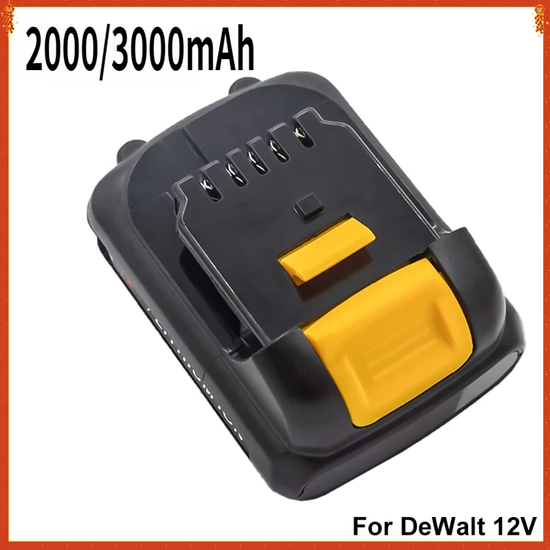 Для DEWALT 12 В 2000/3000 мАч DCB120 DCB127 DCB121 10,8 В DCB120 DCB127 DCB121 DCB100 DCB101 DCB119 литий-ионный аккумулятор для электроинструментов