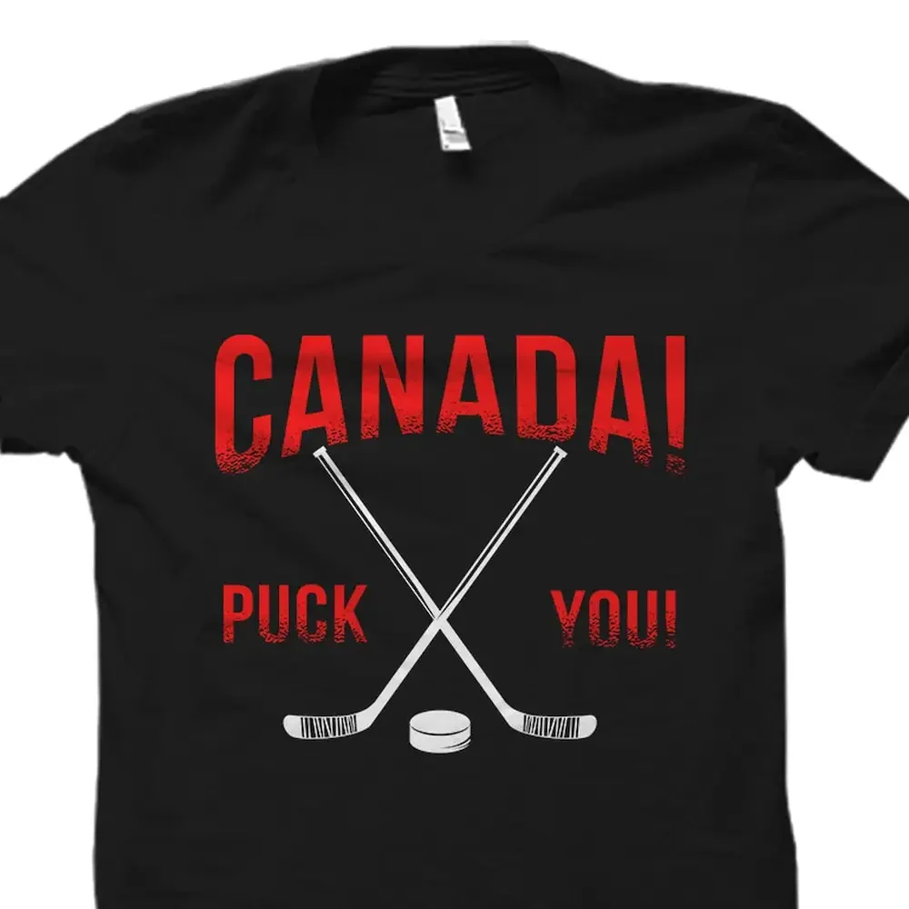 Патриотическая футболка хоккейного игрока Canadian S для хоккейного художника Os2879