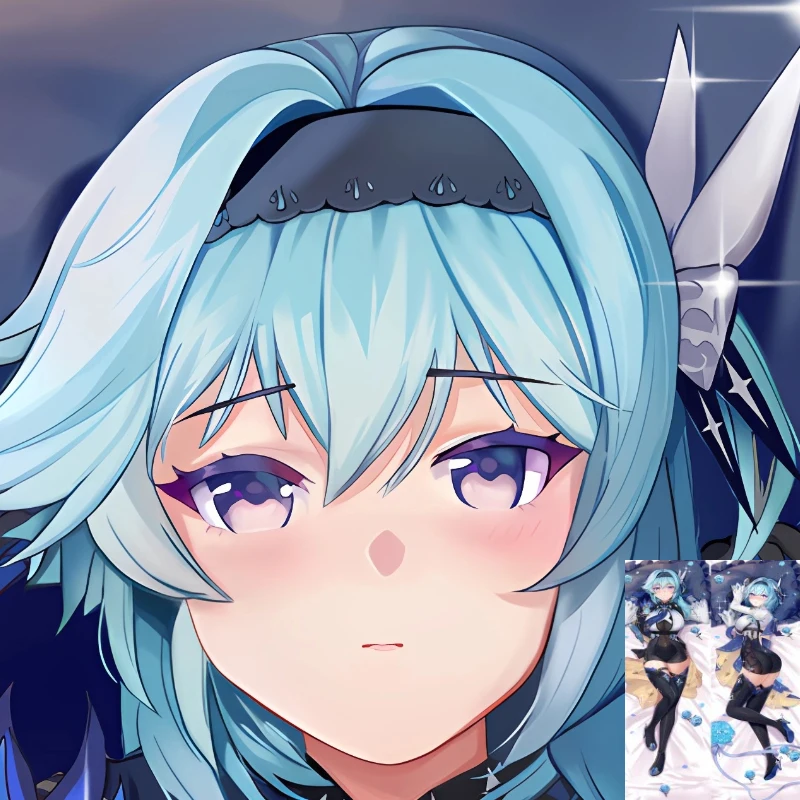 DIY персонализированные аниме игры Eula Dakimakura наволочка обнимающее тело декоративная наволочка чехол двусторонний принт