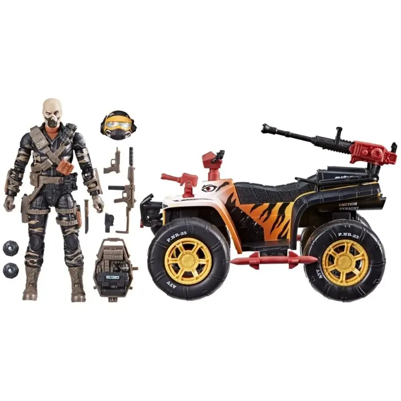 Фото Новый оригинальный G.I. Joe GI Joe Classified Series 137, тигровая сила, вините, тигровая лапа, квадроцикл, экшн-фигурка, модель, коллекция игрушек №2
