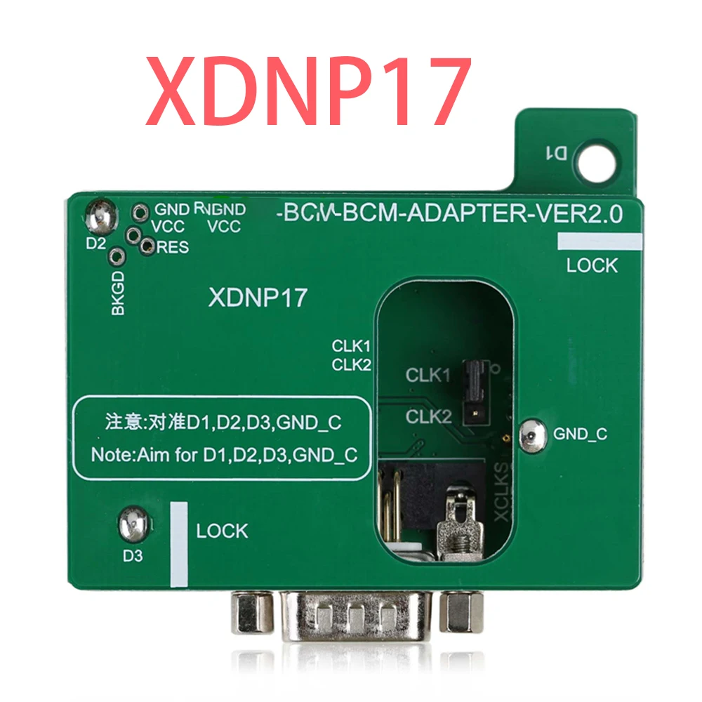 Xhorse XDNP17 Адаптер без пайки для Porsche BCM работает с Mini Prog Key Tool Plus