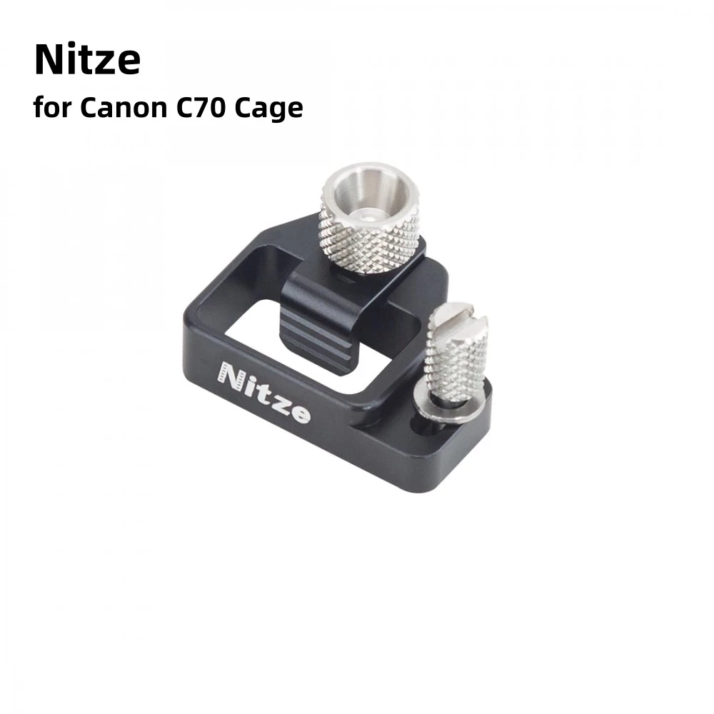 Фото Крепление для кабеля HDMI Nitze PE20 для Nitze T-C02A для Canon C70, дизайн карманной кинокамеры, клетка 4K №3