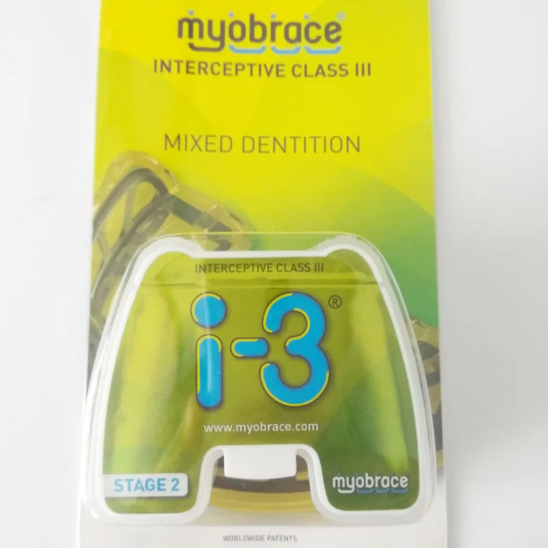 Фото Тренажер для зубов австралийского Myobrace I3 Interceptor Class III/MRC I3 Детский тренажер/I-3 Тренажер для зубов с защитой от укусов №3