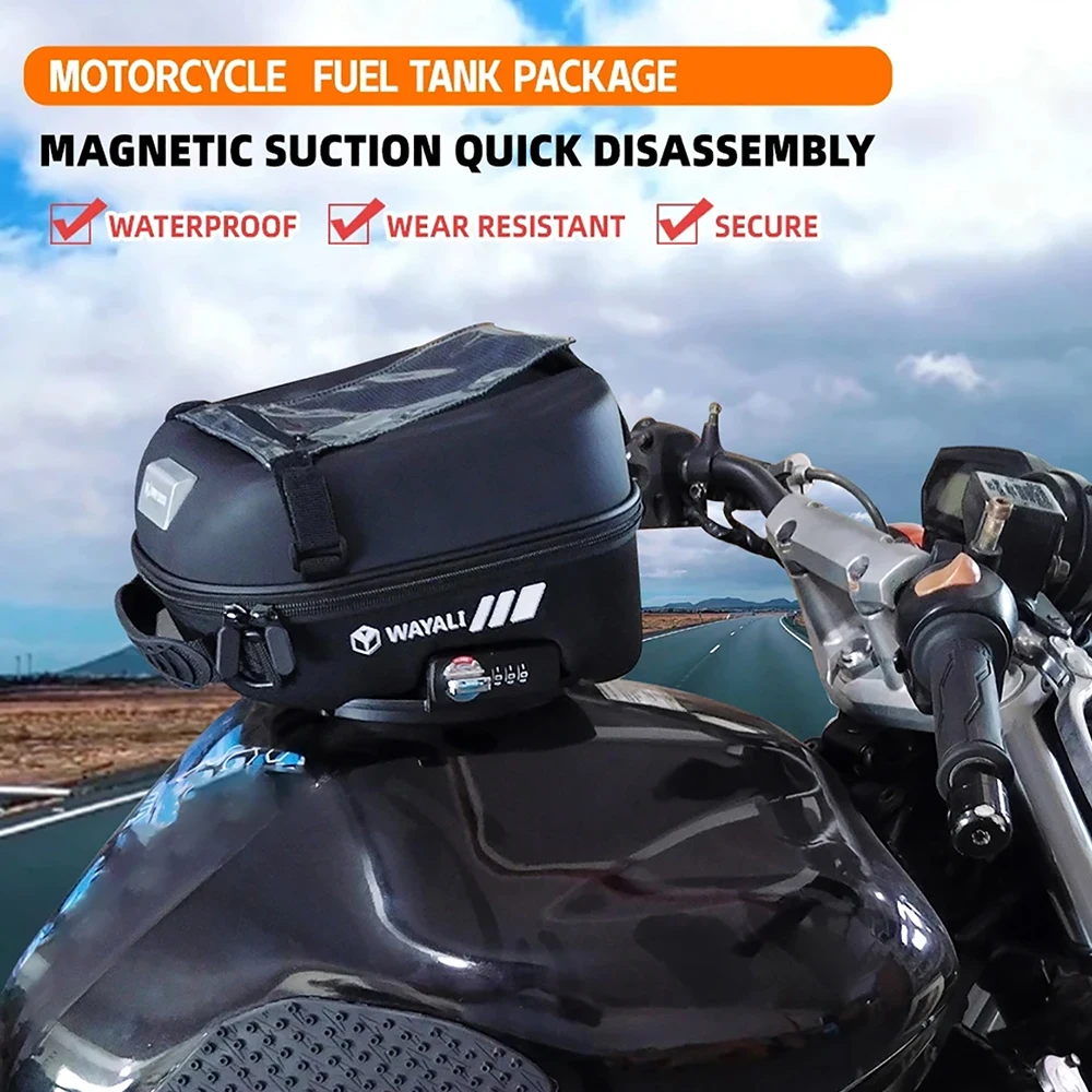 Сумка TankLock для топливного бака Honda CB1000R CBR1000RR CBR600RR VFR800 CBR600F4I CB600F Hornet XL1000V