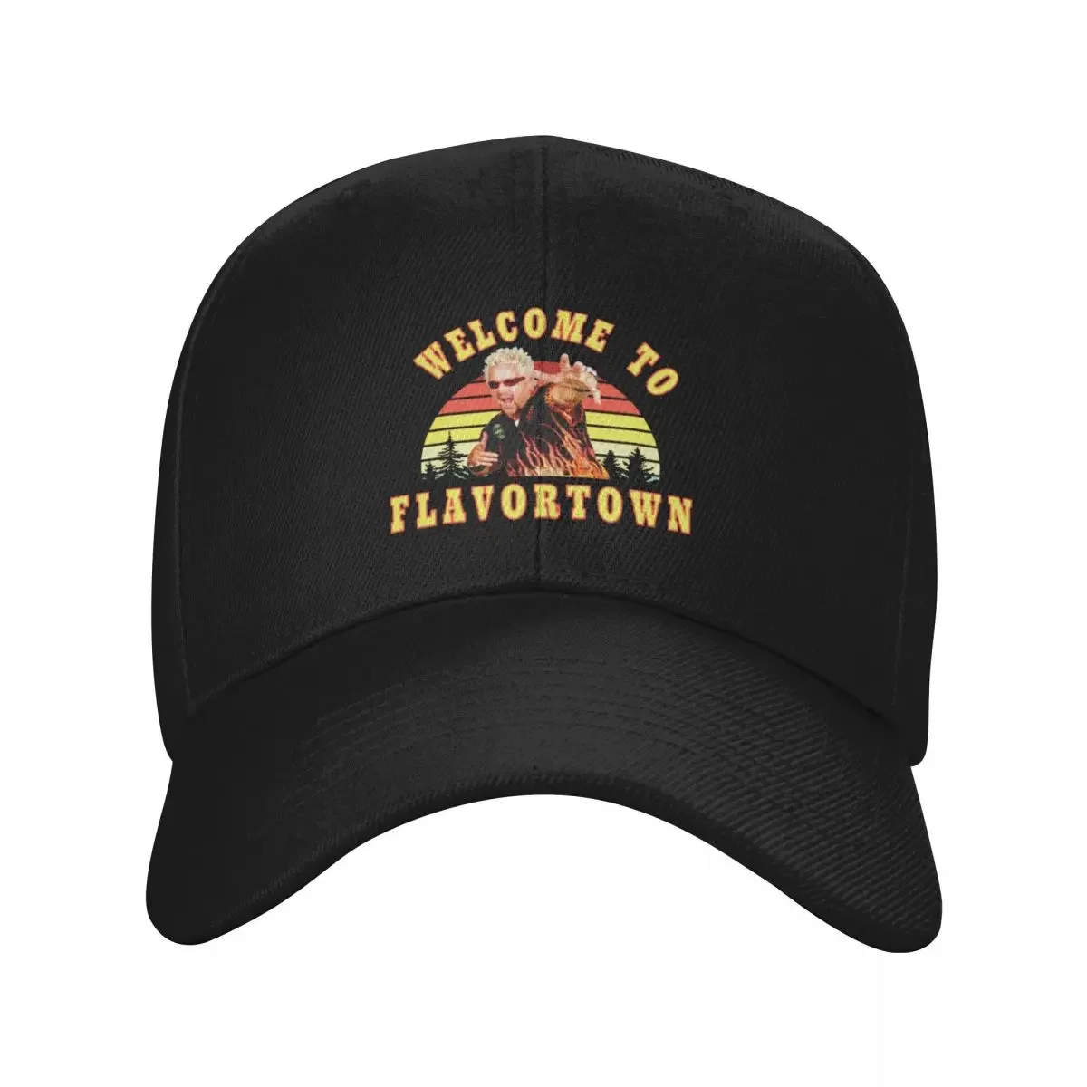 Новая бейсбольная кепка Guy Fieri Fans Flavortown, мужская забавная шапка, летняя шапка для девочек и мужчин