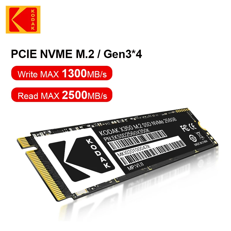 Оригинальный твердотельный накопитель KODAK X350 SSD SATA 3 HDD PCIE NVME M.2 1 ТБ 512 ГБ 256 Гб металлический Внутренний твердотельный жесткий диск для ноутбука