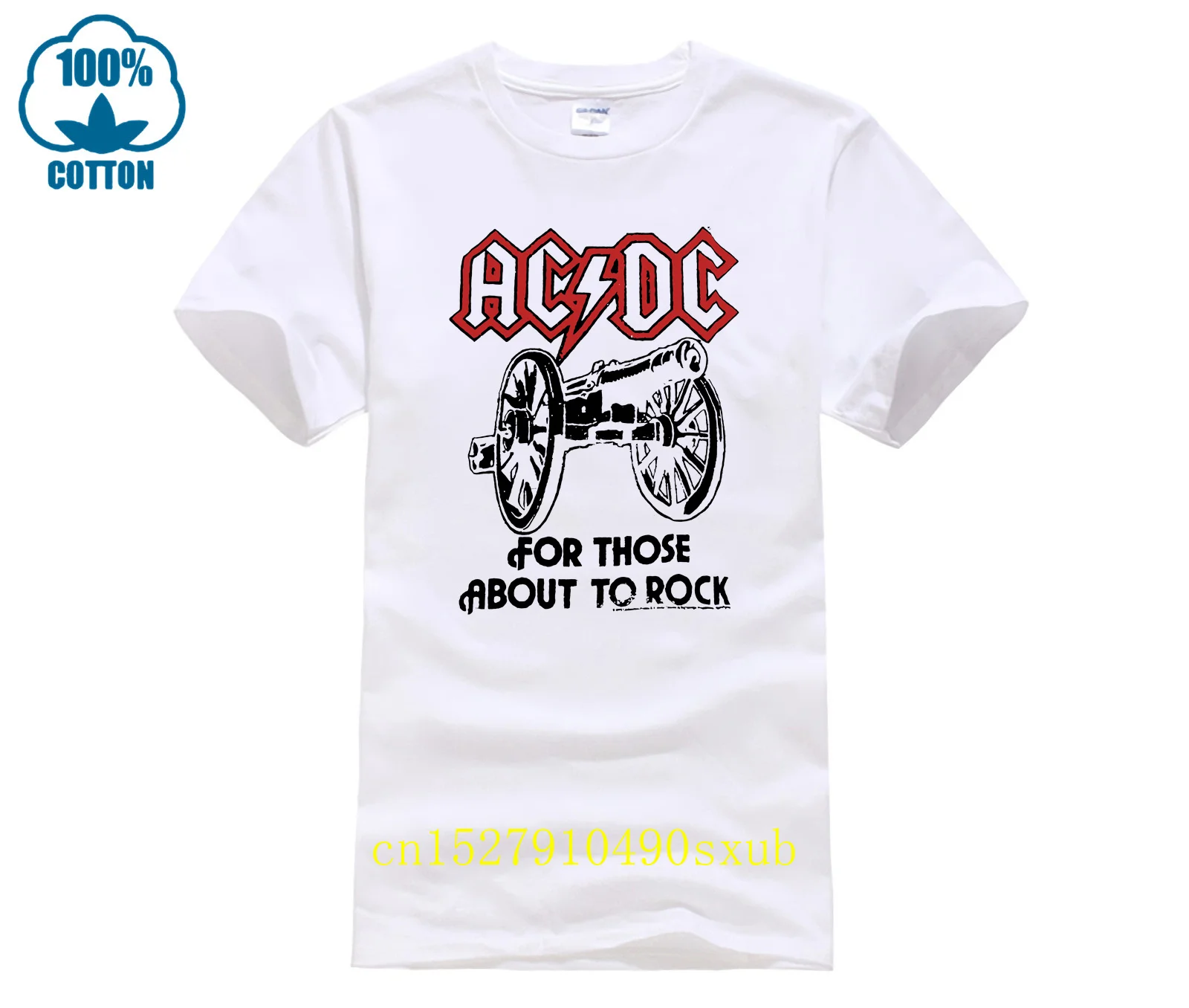 Мужская футболка AC и DC