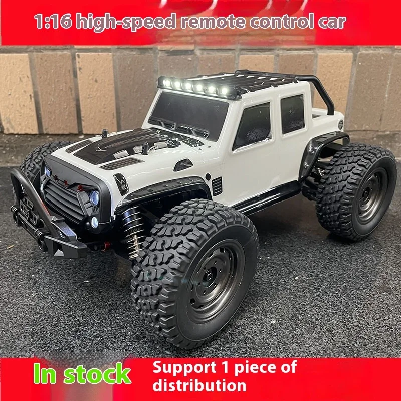 Фото Радиоуправляемый автомобиль Off Road 4x4 50 км/ч или 75 км/ч Высокоскоростной бесщеточный двигатель Monster Truck 1/16 Desert/Snow Racing Drift Cars Игрушки для мальчиков №2