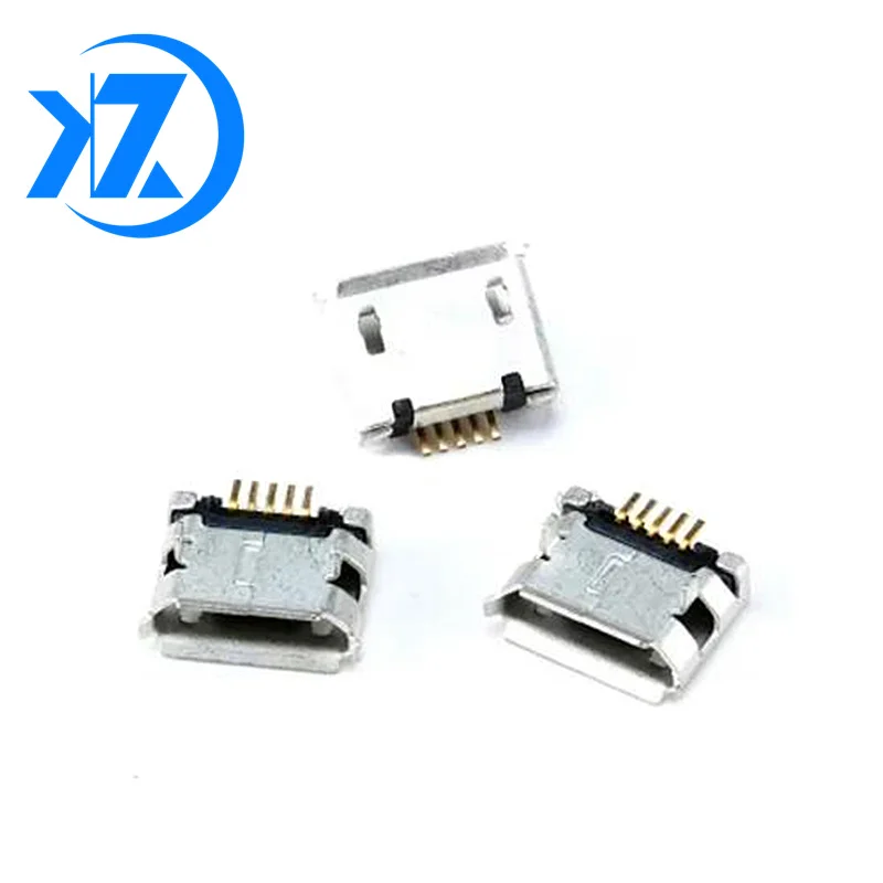 20 шт., 5 контактов, фоторазъем Micro USB, тип B, женское размещение