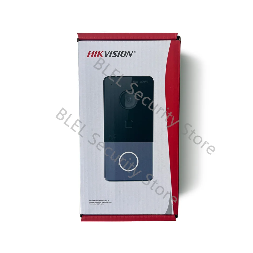 Оригинальный комплект IP-видеодомофона Hikvision DS-KH9310-WTE1(B) 7-дюймовый цветной сенсорный экран, DS-KV6113-WPE1(C) и брелоки с дождевой крышкой (art.: 3920cd1fd20bb) - 3920cd1fd20bb