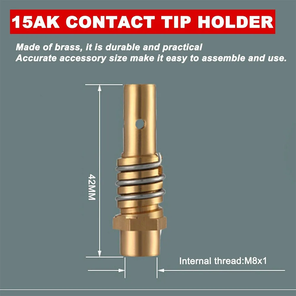 7 шт., защитные насадки для MIG welder MB15 15AK 0,6/0,8/0,9/1,0/1,2 мм