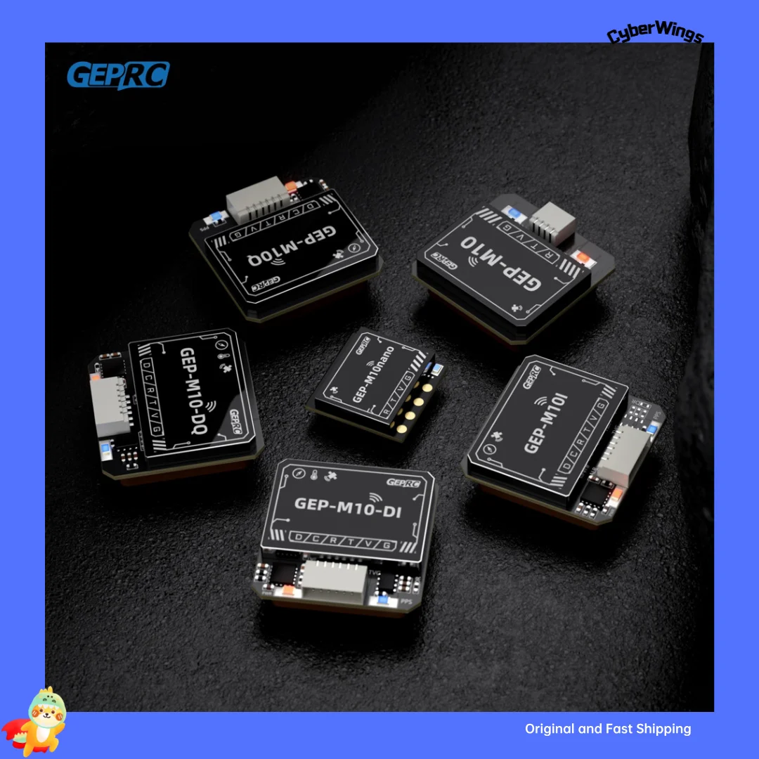 Фото Серия GEPRC GEP-M10 GPS Встроенный флэш-чип QMC5883L Магнитометр DPS310 Точный барометр и конденсатор Фарада №2