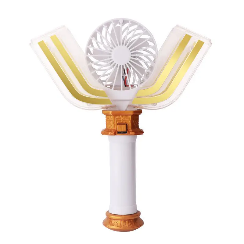 BANDAI Ultraman Tiga Новый мини Usb светящийся заряд ручной косплей небольшой беззвучный вентилятор подвеска летние портативные рабочие поделки подарки (art.: 3920c73beaf71) - 3920c73beaf71
