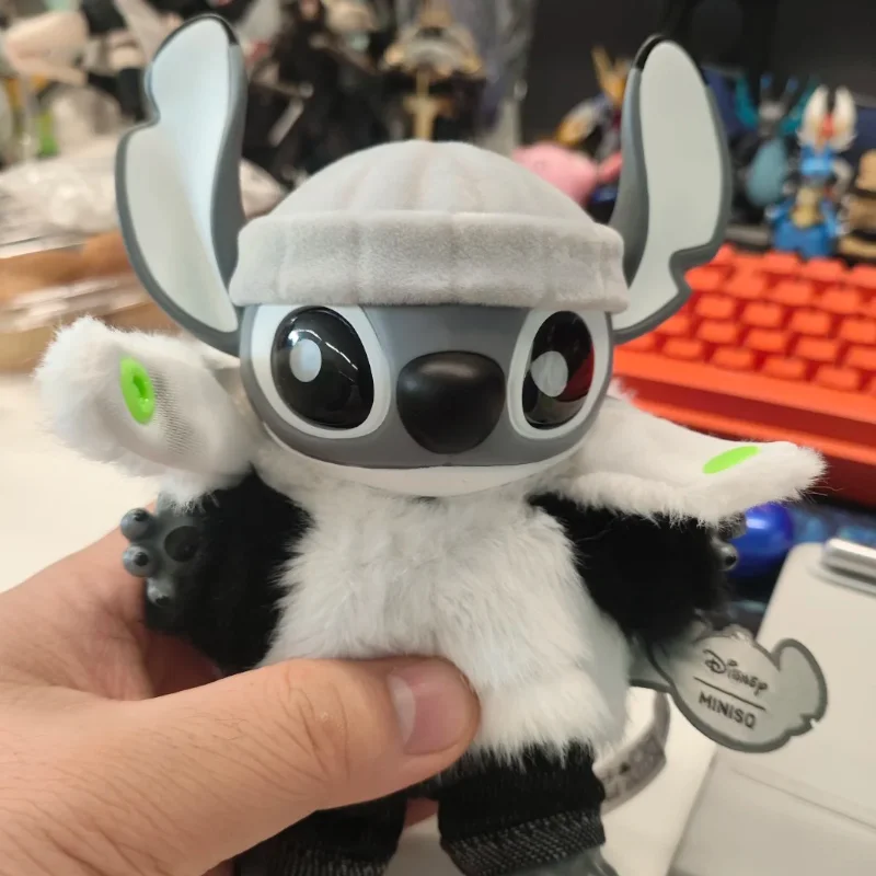 Аутентичный Miniso Limited Edition Stitch Genz Street Limited Panda, плюшевая милая модная кукла, подвеска, можно использовать в качестве подарочного орнамента (art.: 3920d15d973dd) - 3920d15d973dd