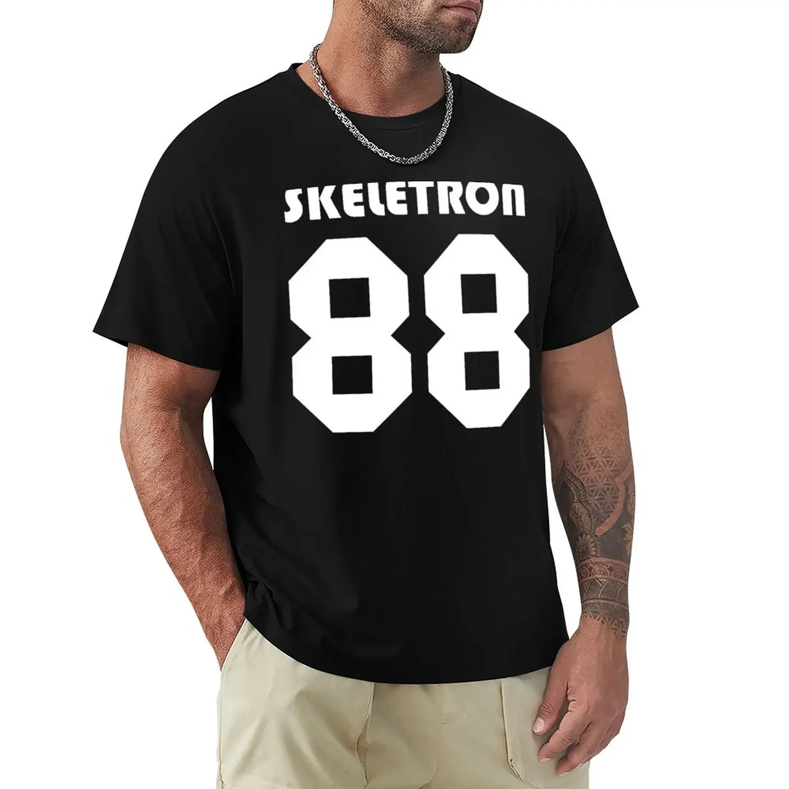 Футболки Skeletron 88, футболки с графическим таможенным дизайном, мужские футболки высшего качества