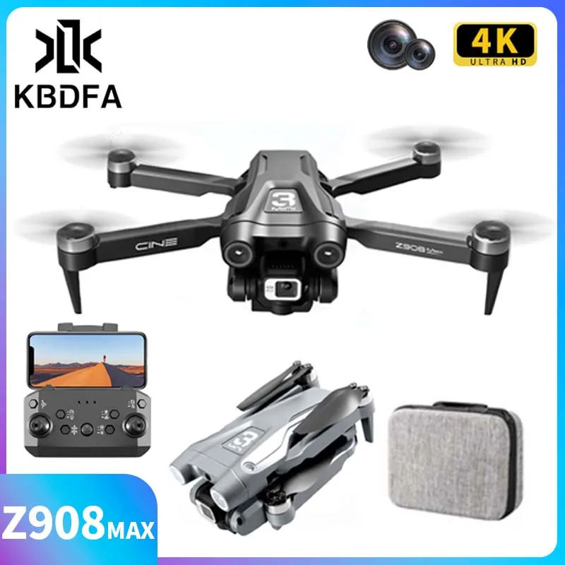 Фото Квадрокоптер KBDFA Z908 Профессиональный с поддержкой Wi-Fi, FPV, 4K №1