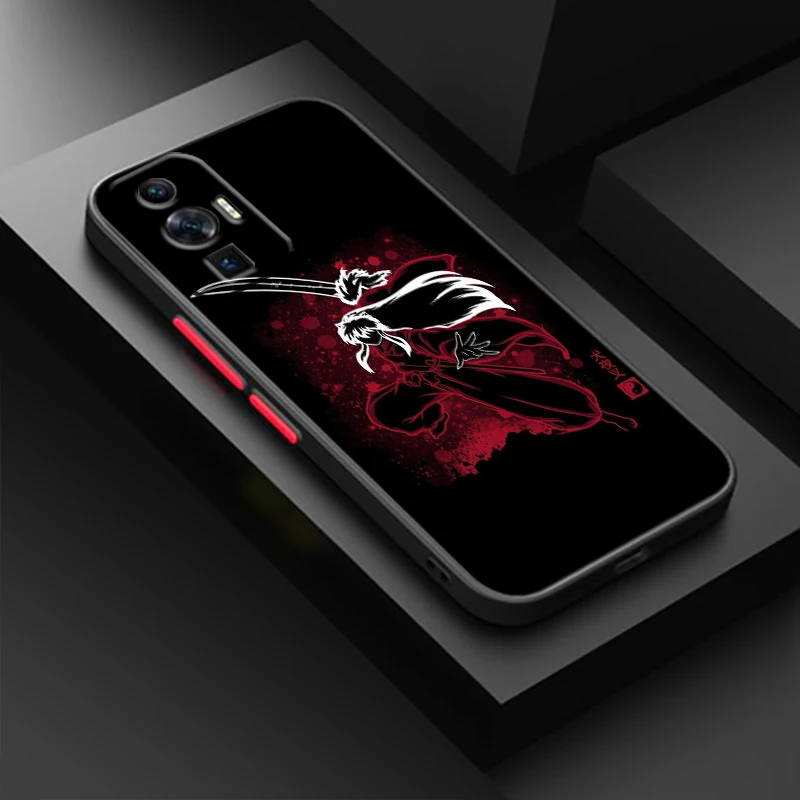 Фото Аниме Inuyasha Cute для POCO M6 F5 F4 X5 X4 X3 NFC X2 M5S M4 M2 C55 C51 GT Pro 5G Frosted Translucent полупрозрачный №4