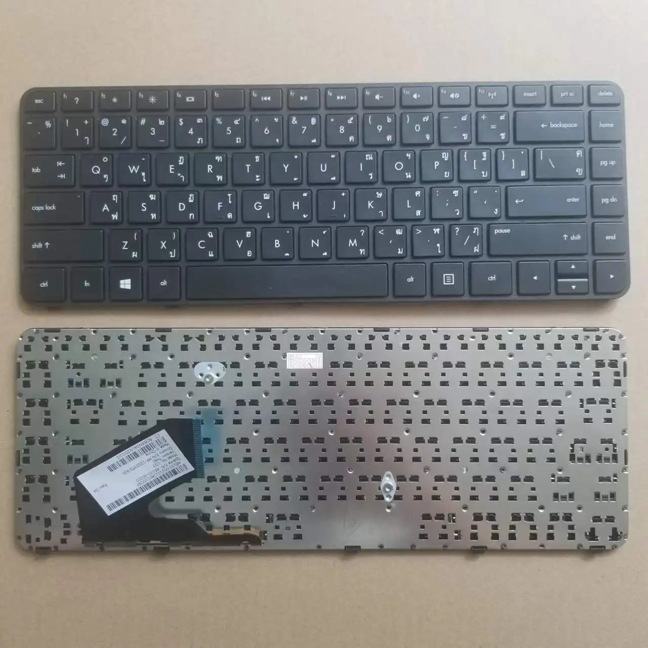 Новая тайская клавиатура для HP Sleekbook 14B 14-B 14-B017cl 14-B017nr 14-B019us 14-B031us Series TI Клавиатура для ноутбука с черной рамкой