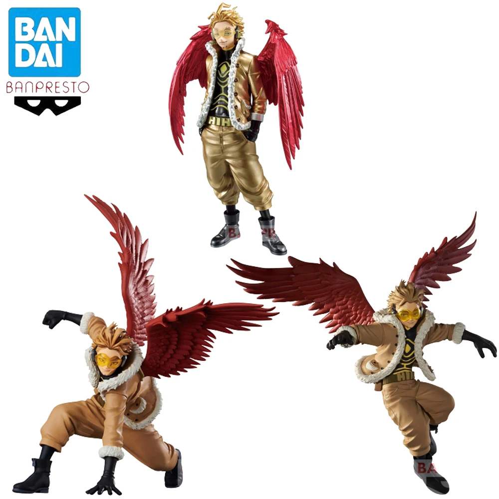 Оригинальная фигурка Banpresto удивительных героев моя геройская Академия Hawks аниме оригинальная модель игрушки