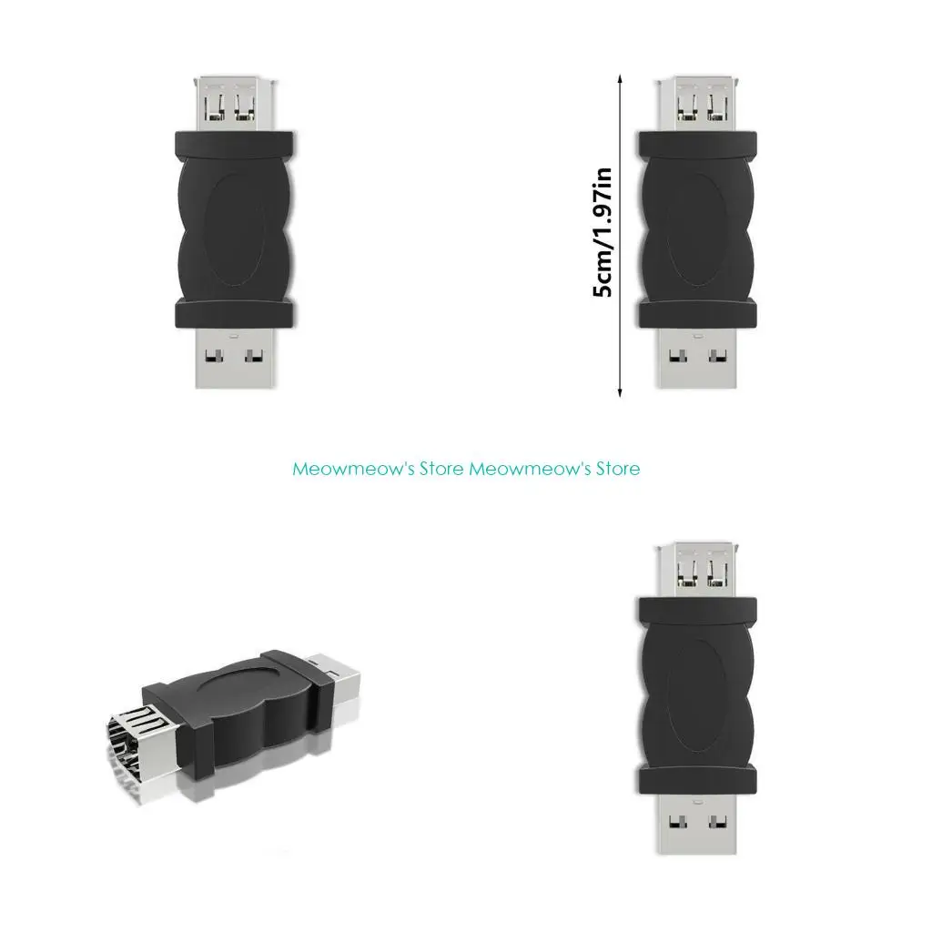 W91A Firewires IEEE1394 6PIN в USB -преобразователи адаптеров для камер видеокамер