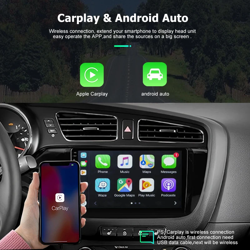 Фото Автомобильный радиоприемник Android с GPS-навигацией, мультимедийный видеоплеер для Jeep Compass 2MP 2016-2018, экран стереомагнитофонного рекордера №4